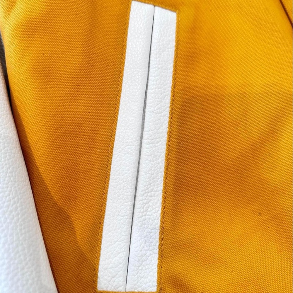 Louis Vuitton Yellow West Leather Sleeve Jacket - Picture 9 of 12